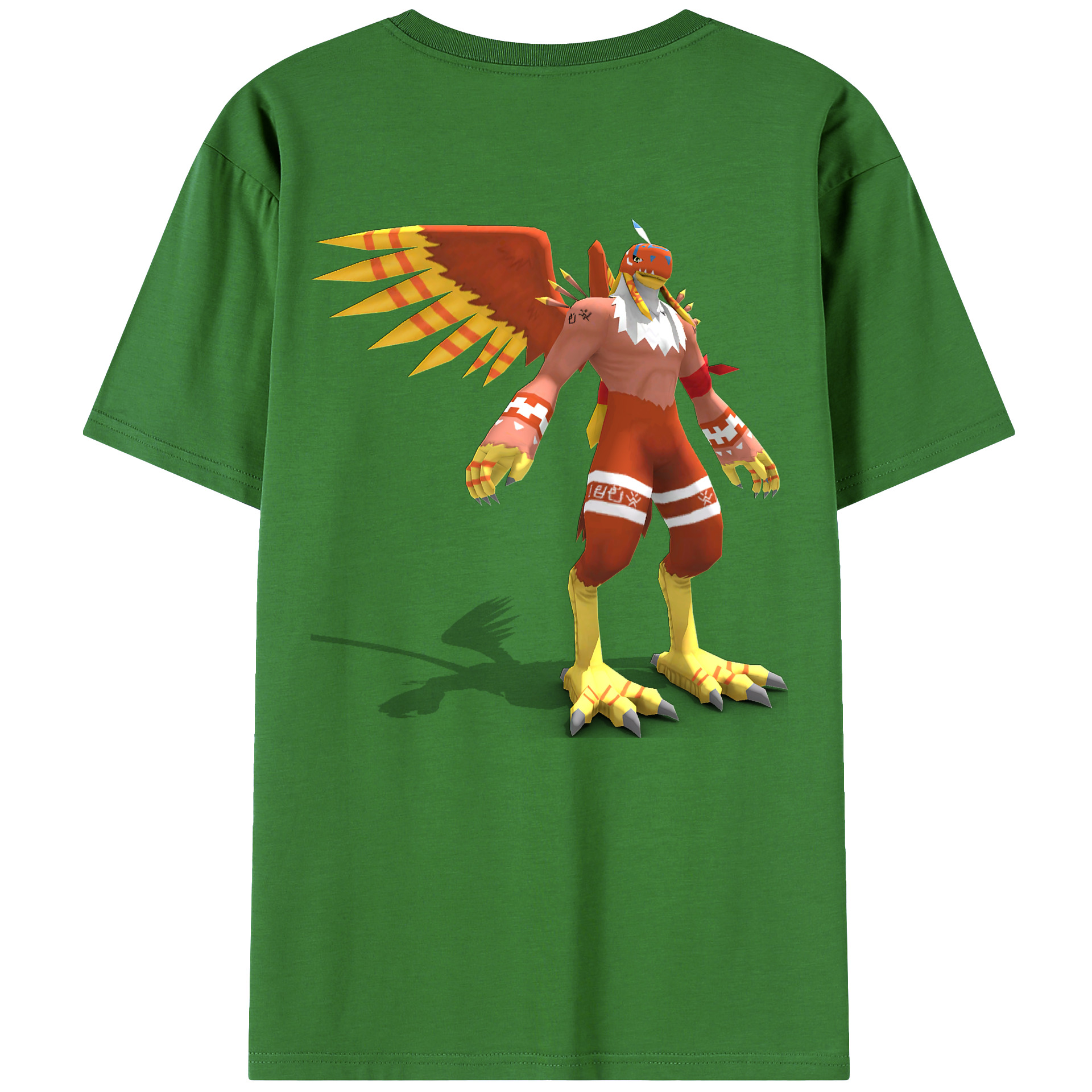 （画像用） Digimon デジタルモンスター/デジモン レディース半袖Tシャツ(バックプリント)